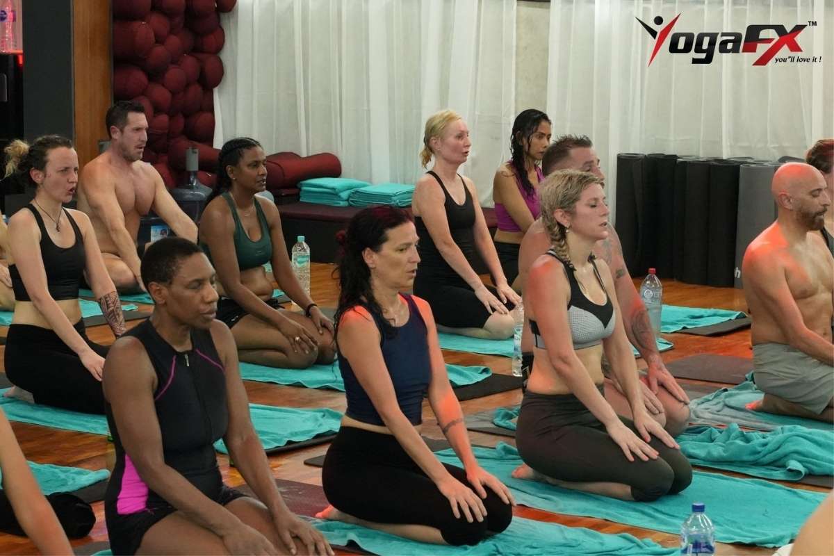 Yoga instructor practising a posture, illustrating the advanced training level distinguishing RYT 500 from RYT 200